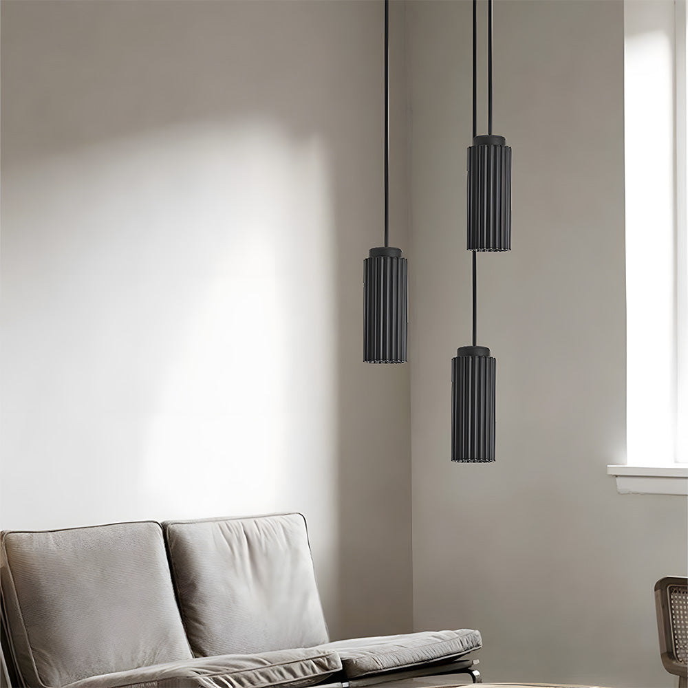 Nordycka Podłużna Lampa Wisząca Tubowa