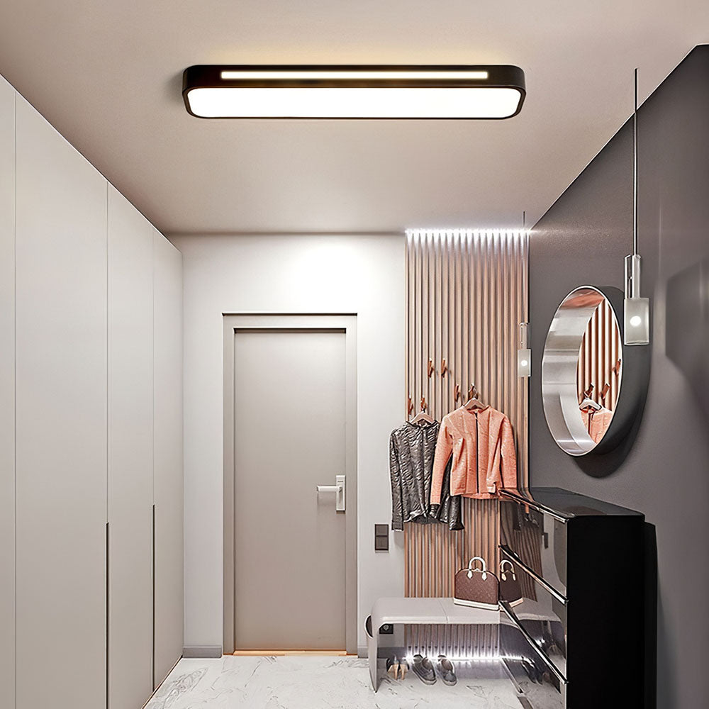 Nowoczesna Długa i Szeroka Lampa Sufitowa | Lampa LED
