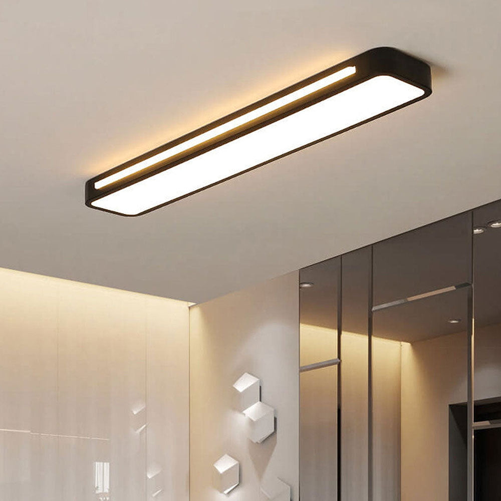 Nowoczesna Długa i Szeroka Lampa Sufitowa | Lampa LED