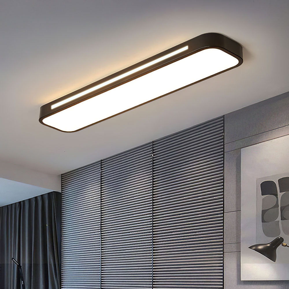 Nowoczesna Długa i Szeroka Lampa Sufitowa | Lampa LED