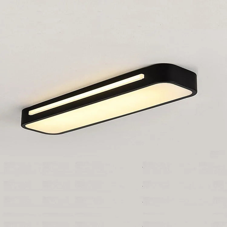 Nowoczesna Długa i Szeroka Lampa Sufitowa | Lampa LED