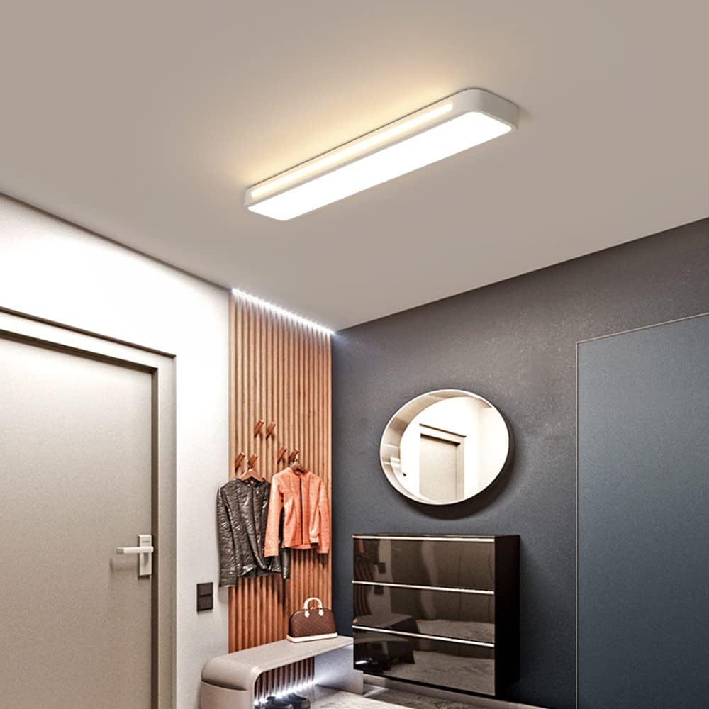 Nowoczesna Długa i Szeroka Lampa Sufitowa | Lampa LED