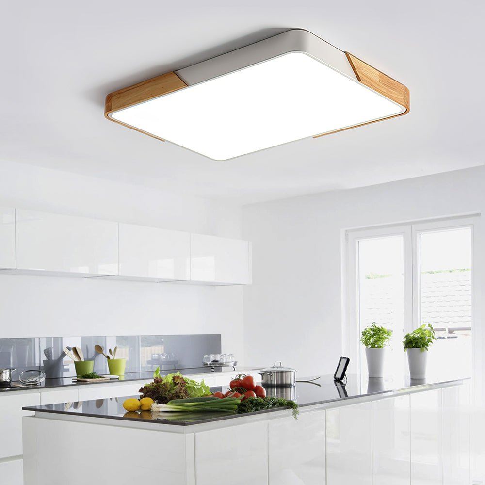Nowoczesna Lampa Sufitowa Prostokątna | Lampa LED