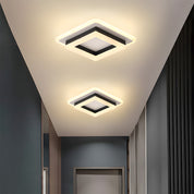 Nowoczesna Lampa Sufitowa w Kształcie Kwadratu | Lampa LED