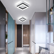 Nowoczesna Lampa Sufitowa w Kształcie Kwadratu | Lampa LED
