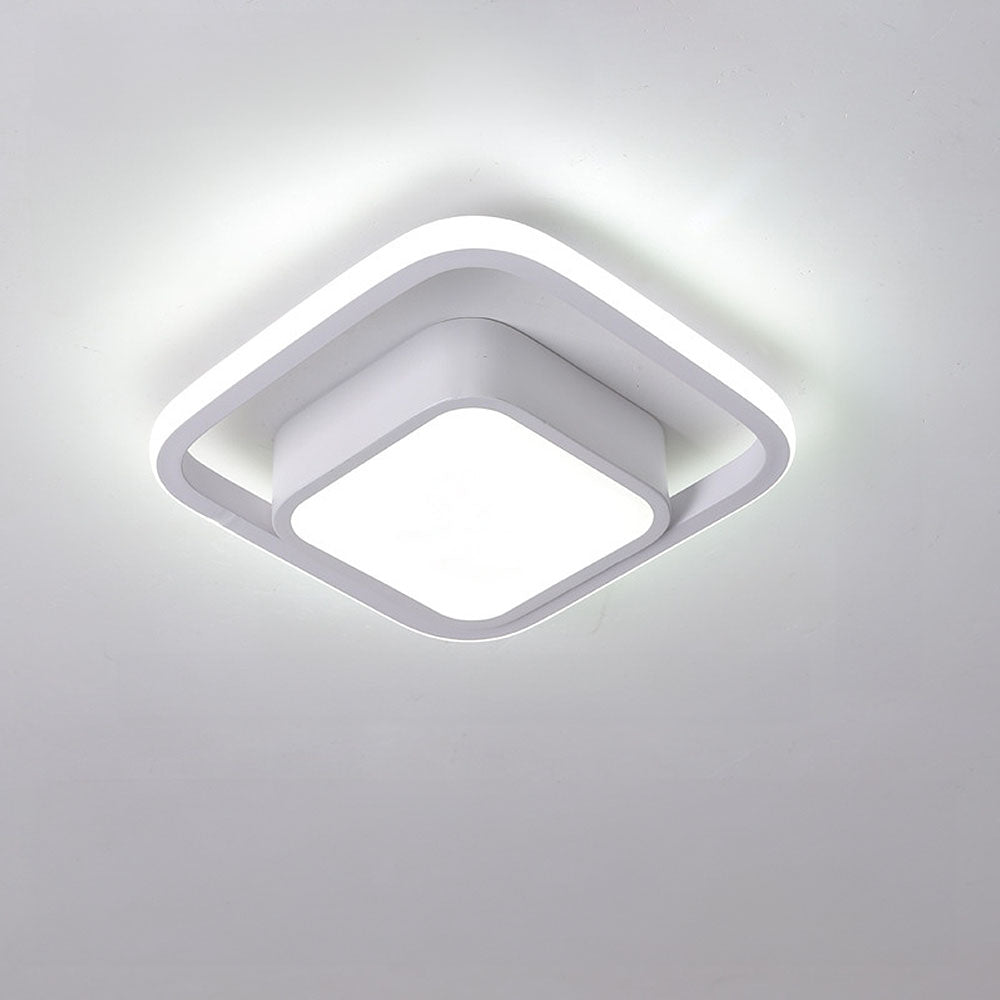 Nowoczesna Lampa Sufitowa z Kwadrat | Lampa LED
