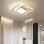 Nowoczesna Lampa Sufitowa z Podwójny Kwadrat | Lampa LED