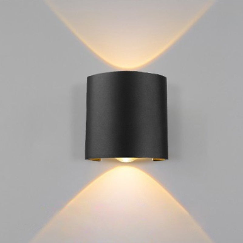 Nowoczesna Lampa Ścienna LED z Efektem Światła Góra–Dół