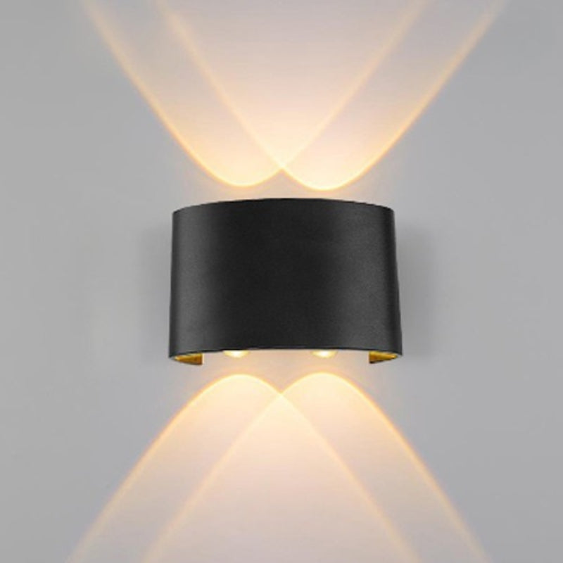 Nowoczesna Lampa Ścienna LED z Efektem Światła Góra–Dół