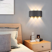 Nowoczesna Lampa Ścienna LED z Efektem Światła Góra–Dół