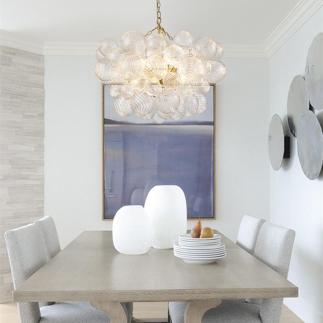 Nowoczesna Lampa w Kształcie Kuli do Salonu | Lampa Sufitowa