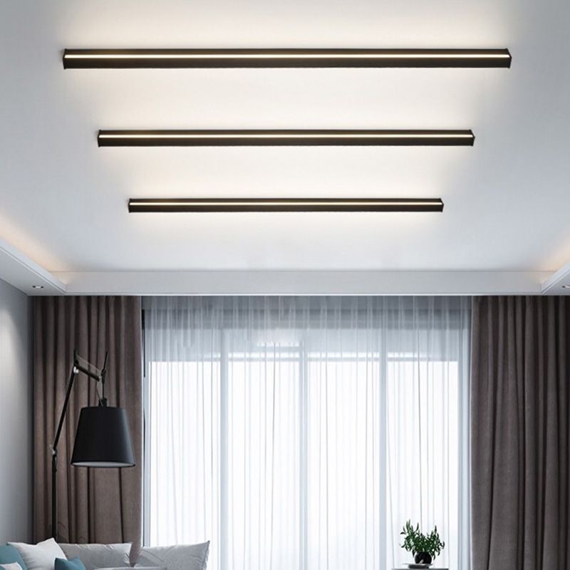 Nowoczesna Liniowa Lampa Nocna | Lampa do Sypialni LED