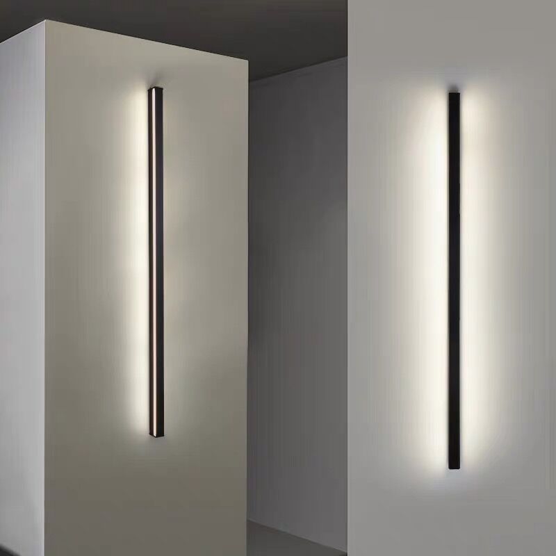 Nowoczesna Liniowa Lampa Nocna | Lampa do Sypialni LED