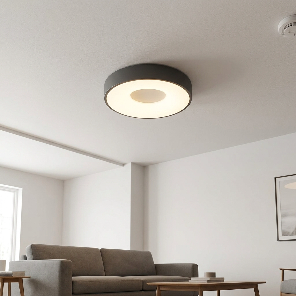 Nowoczesna Okrągła Lampa Sufitowa LED | Plafon