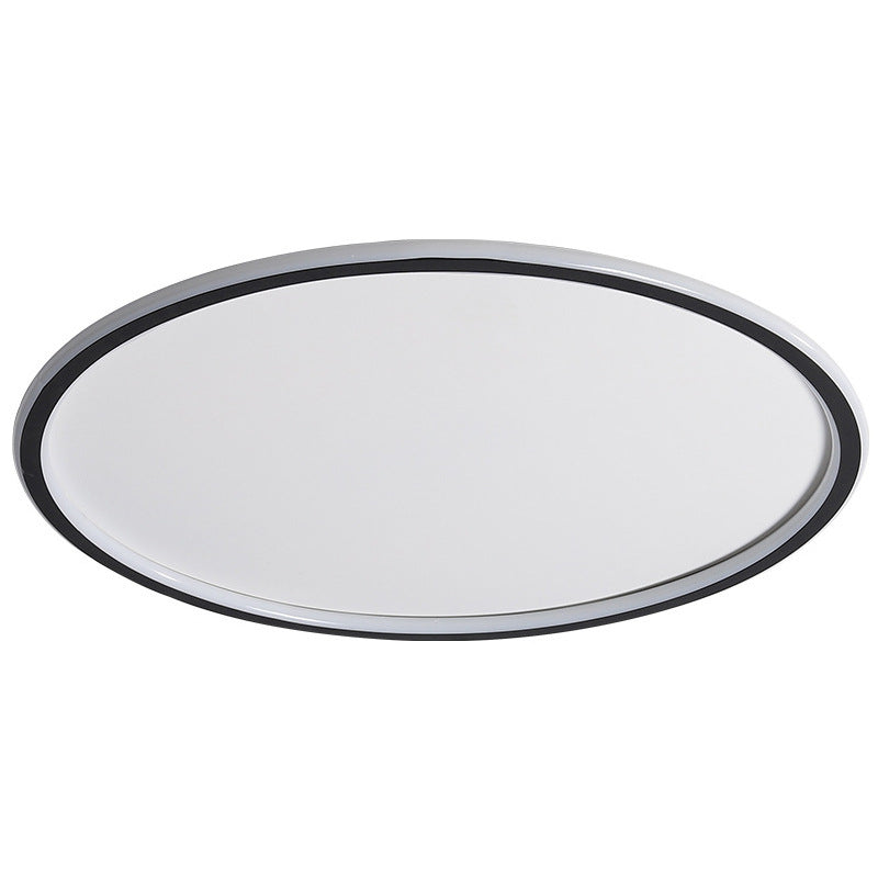 Nowoczesna Okrągła Lampa Sufitowa LED z Efektem Halo