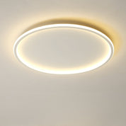 Nowoczesna Okrągła Lampa Sufitowa LED z Efektem Halo