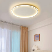Nowoczesna Okrągła Lampa Sufitowa LED z Efektem Halo