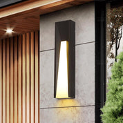 Nowoczesna Pionowa Zewnętrzna Lampa Ścienna LED do Wejścia i na Taras