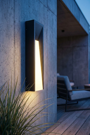 Nowoczesna Pionowa Zewnętrzna Lampa Ścienna do Wejścia