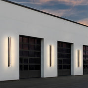 Nowoczesna Solarna Lampa Ścienna LED do Użytku Zewnętrznego