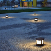 Nowoczesna Zewnętrzna Lampa LED do Ścieżek i Montażu Ściennego