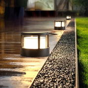 Nowoczesna Zewnętrzna Lampa LED do Ścieżek i Montażu Ściennego