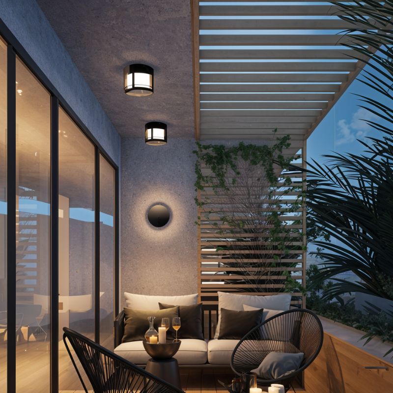 Nowoczesna Zewnętrzna Lampa LED do Ścieżek i Montażu Ściennego
