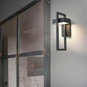 Nowoczesna Zewnętrzna Lampa Ścienna LED w Stylu Latarni