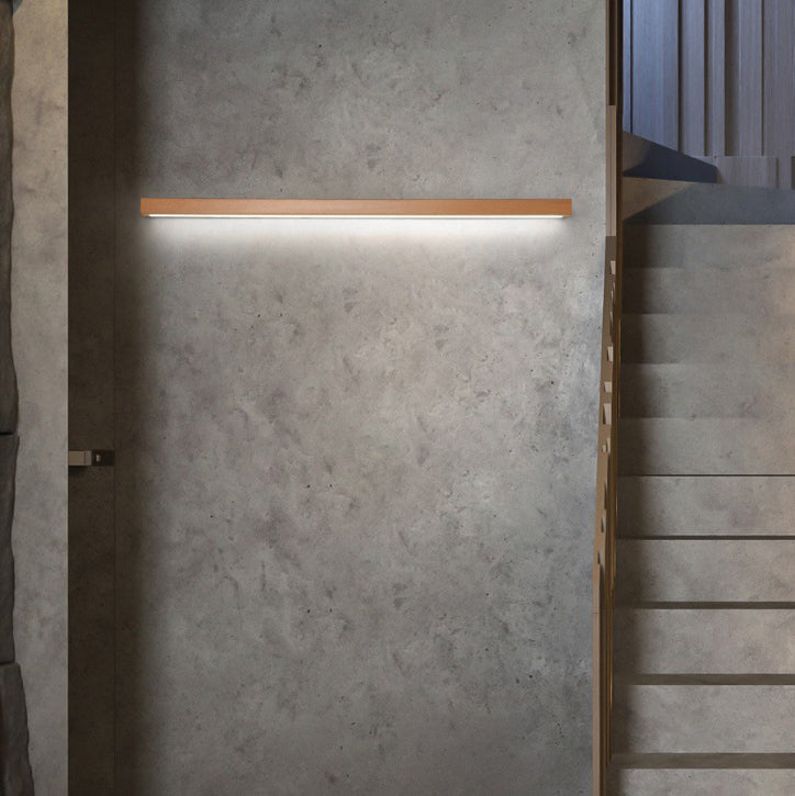 Nowoczesne liniowe kinkiety LED | Lustro