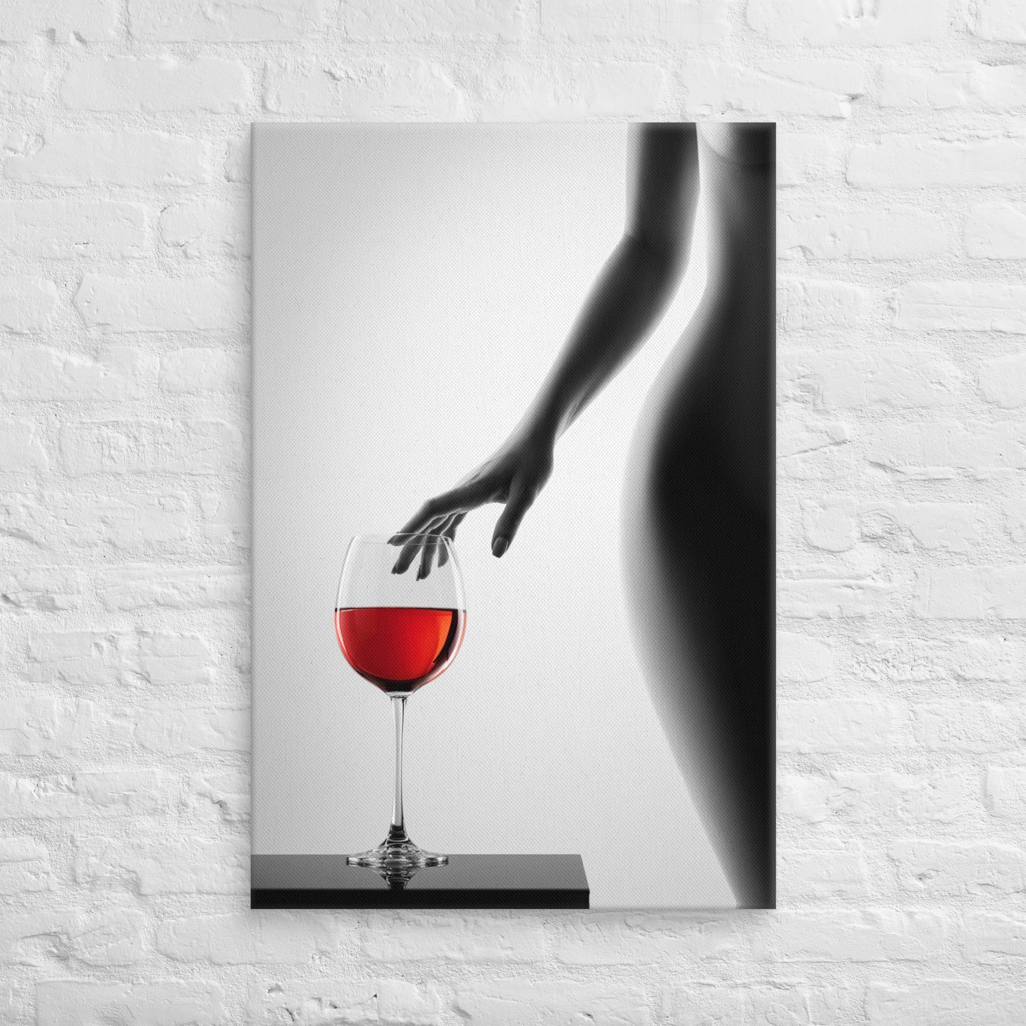 Obraz „Who Wants Wine” – Wyrazista Dekoracja na Płótnie