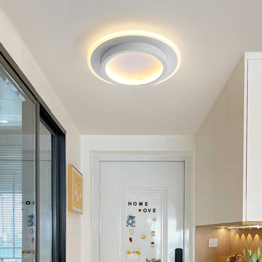 Okrągła Lampa Sufitowa do Korytarza | Lampa LED