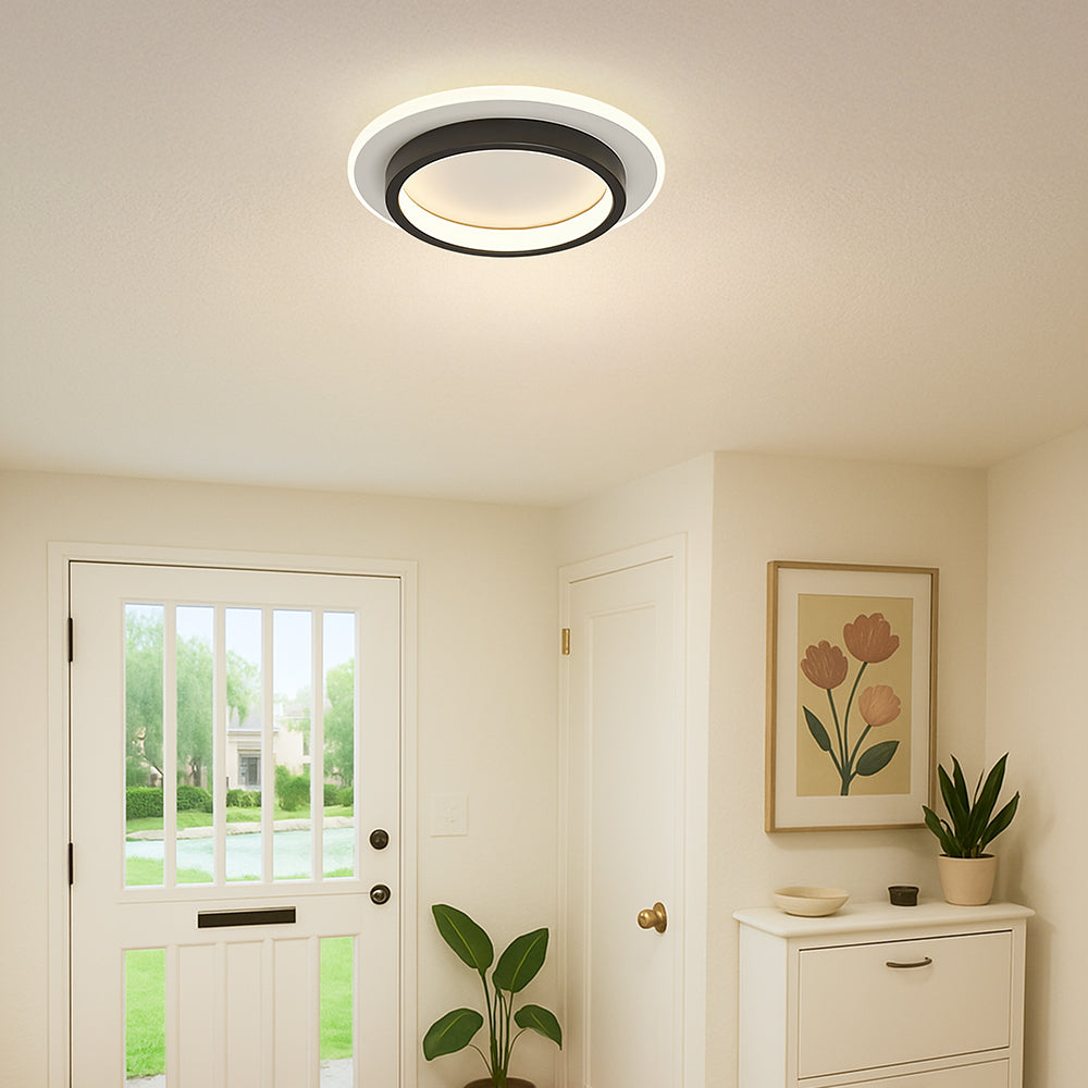 Okrągła Lampa Sufitowa do Korytarza | Lampa LED
