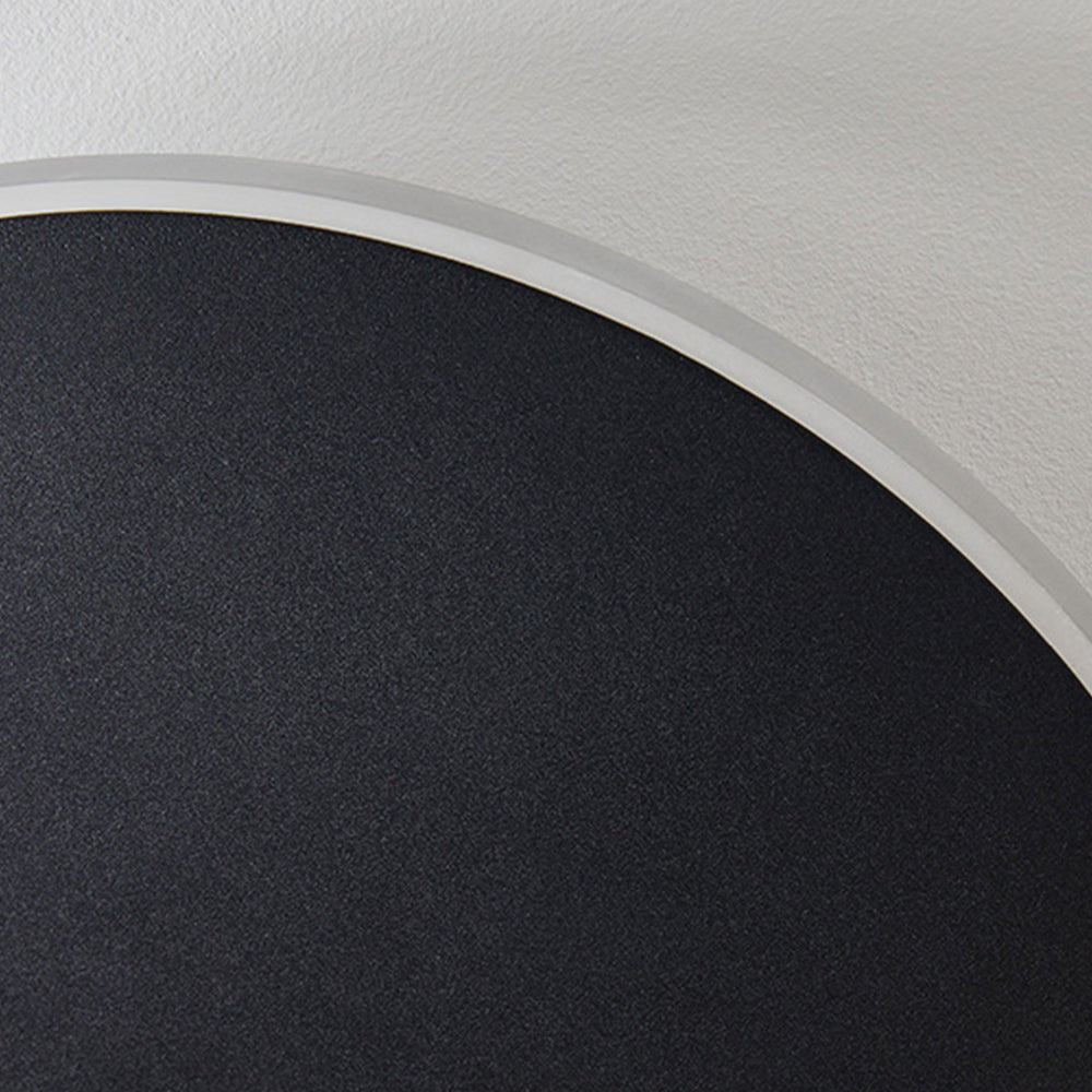 Okrągła Minimalistyczna Zewnętrzna Lampa Ścienna LED