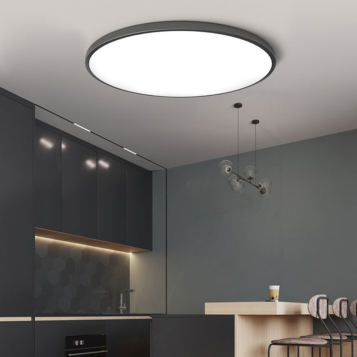 Okrągła lampa sufitowa LED | Styl Minimalistyczny
