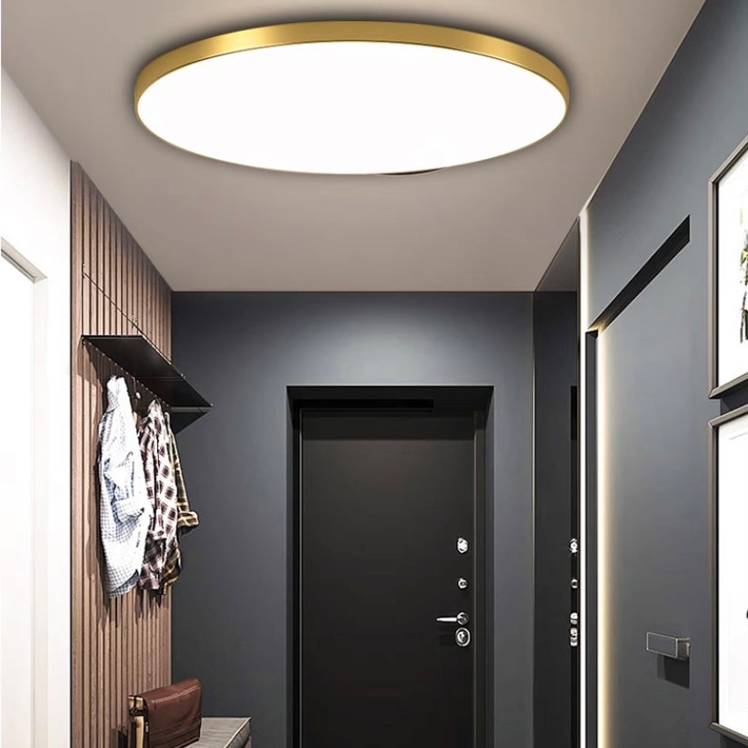 Okrągła lampa sufitowa LED | Styl Minimalistyczny