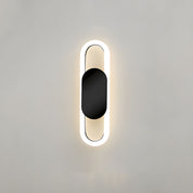 Owalna Lampa Ścienna LED w Kształcie Kapsuły