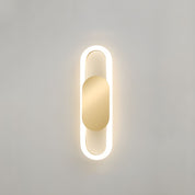 Owalna Lampa Ścienna LED w Kształcie Kapsuły