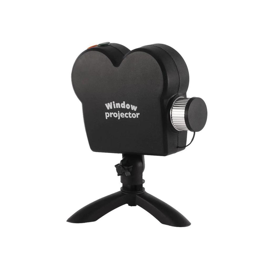 Window Projector with 12 Animations – Christmas & Halloween