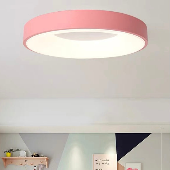 Prosta Lampa Sufitowa LED | Regulowany Kolor