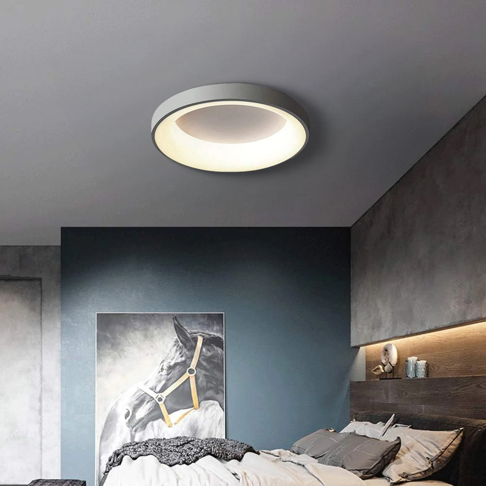 Prosta Lampa Sufitowa LED | Regulowany Kolor