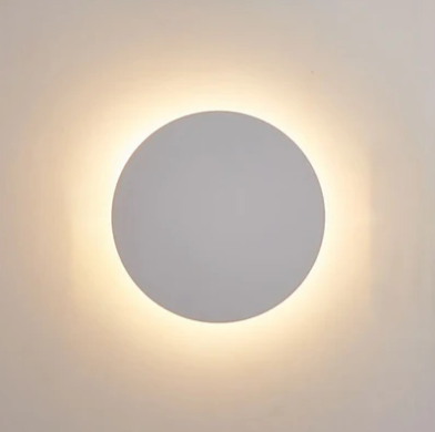 Prosta Okrągła Lampa Nocna | Lampa ścienna