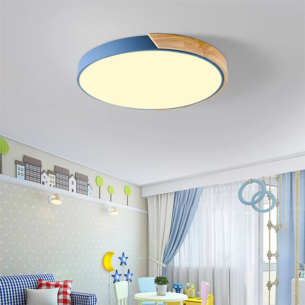 Prosta Okrągła Lampa Sufitowa LED | Lampa do Salonu