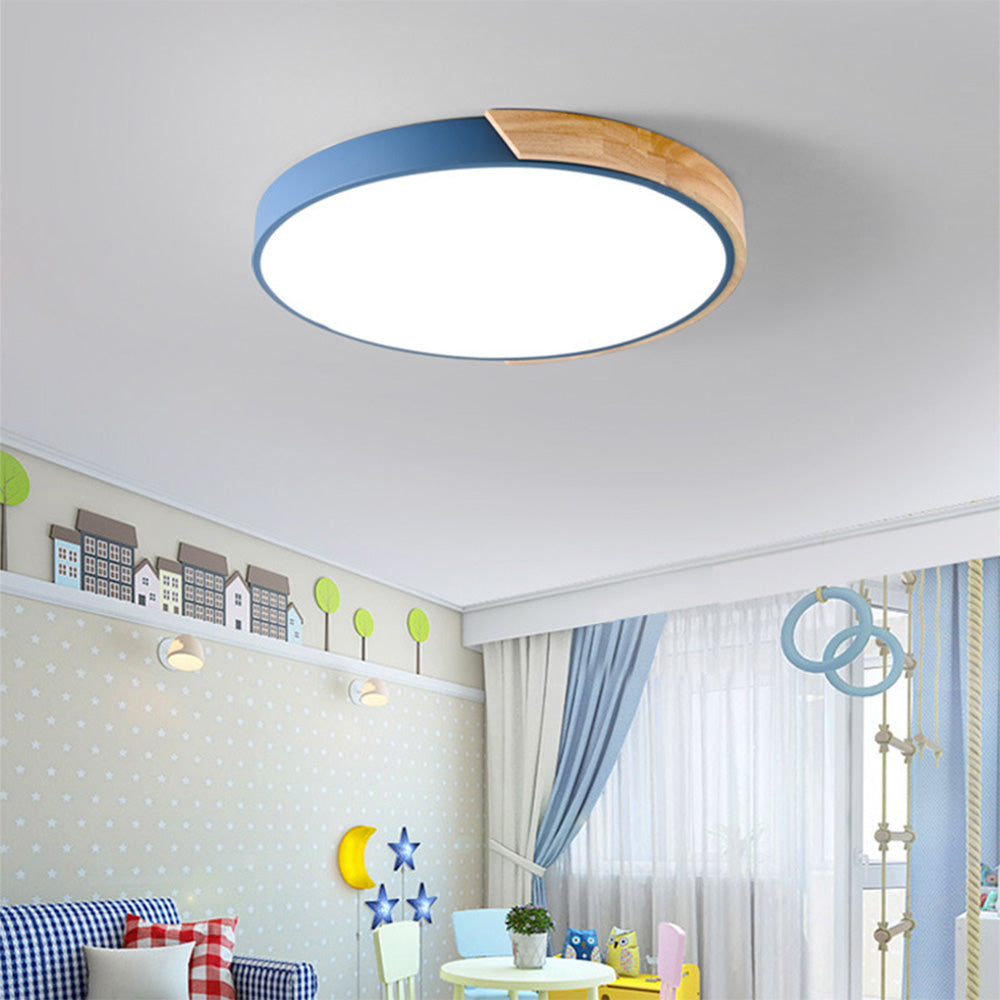 Prosta Okrągła Lampa Sufitowa LED | Lampa do Salonu