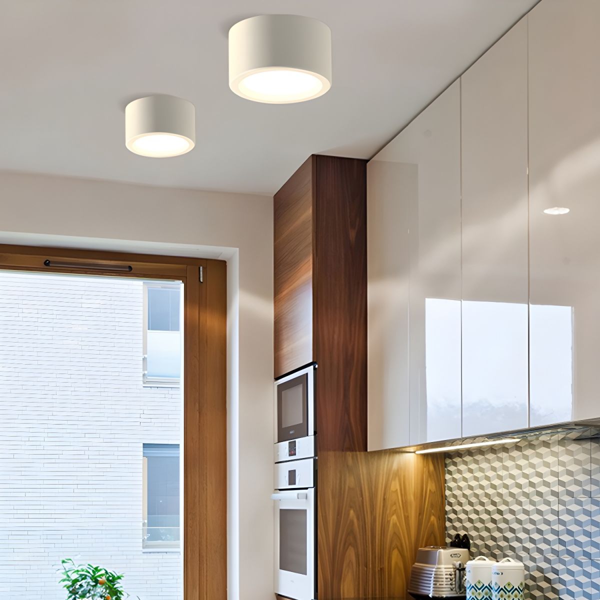 Proste Lampy Sufitowe w Stylu Nordyckim | Lampa LED