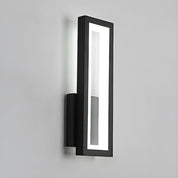 Prostokątna Lampa Ścienna LED z Podświetlaną Ramą
