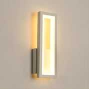 Prostokątna Lampa Ścienna LED z Podświetlaną Ramą