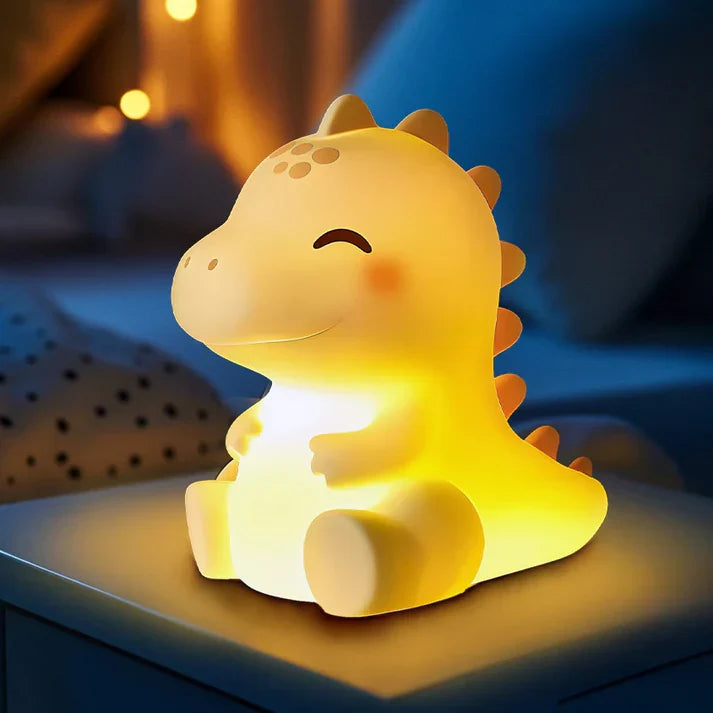 Slaapvriend Silicone Night Light for Kids with Timer and Brightness Adjustment