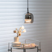 Skandynawska Szklana Lampa Wisząca LED