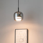 Skandynawska Szklana Lampa Wisząca LED
