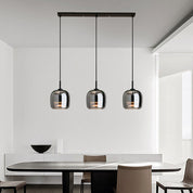 Skandynawska Szklana Lampa Wisząca LED